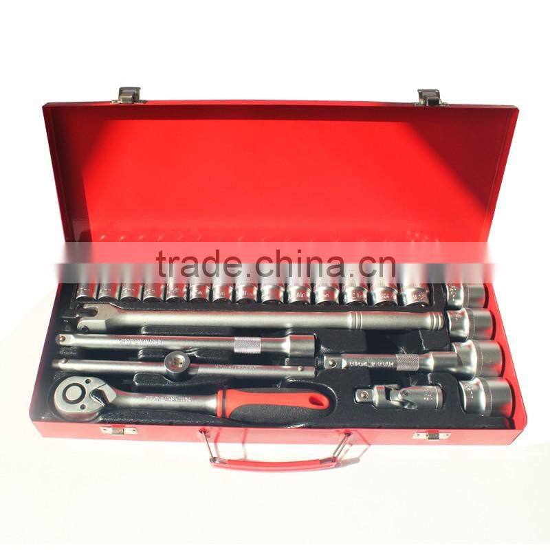 1/2"DR. 24PCS METAL CASE SOCKET SET