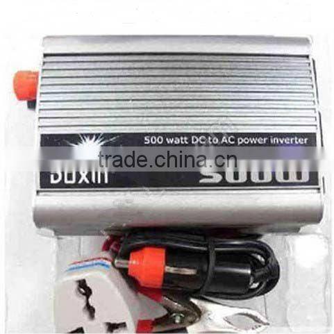 Hot 12v DC to AC 220v AC 500W Mobile Car Power Inverter