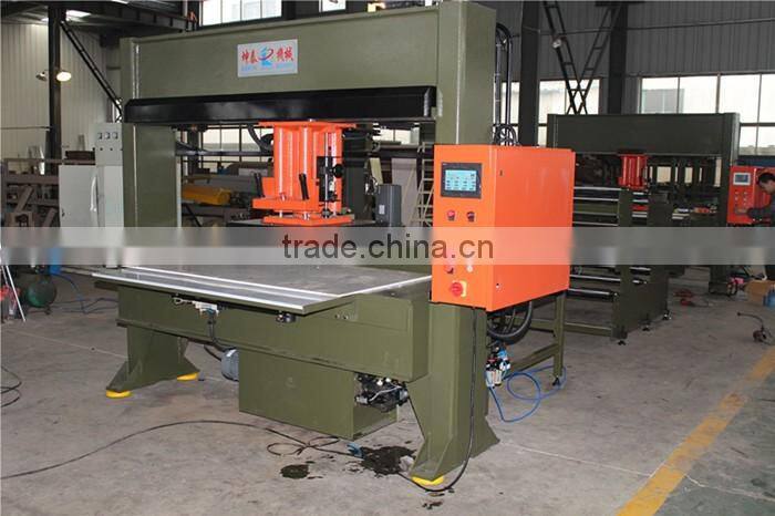 Hydraulic leather clicker die cutting press