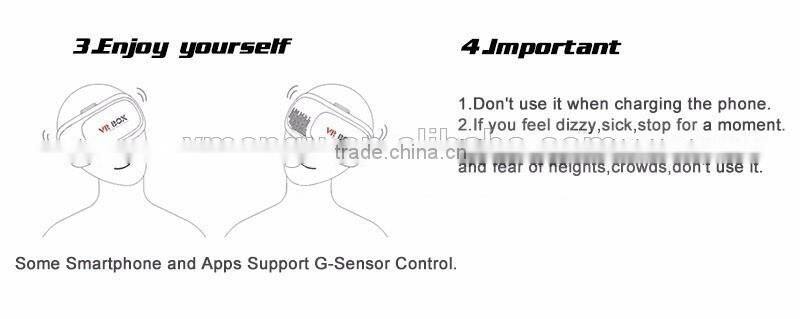 VR box 2.0 3d glasses virtual reality for cellphone