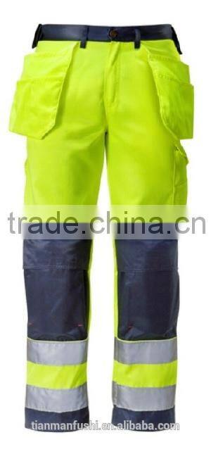 High quality reflective construction workwear overalls soft work clothing