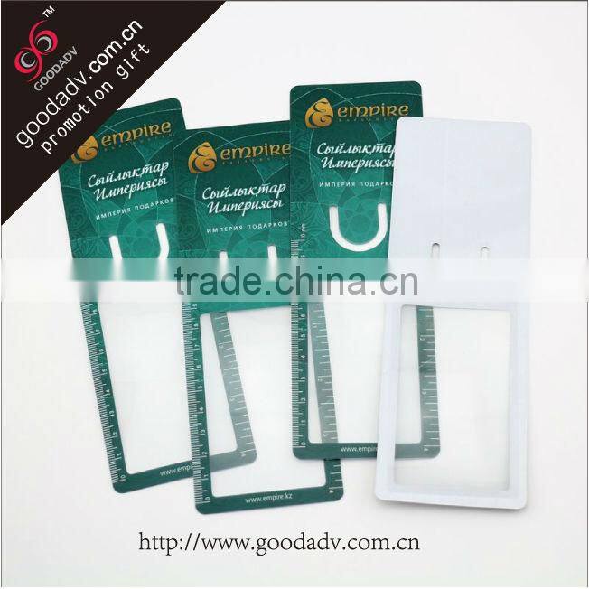 Wholesale flexible magnifying glass pvc with logo printing