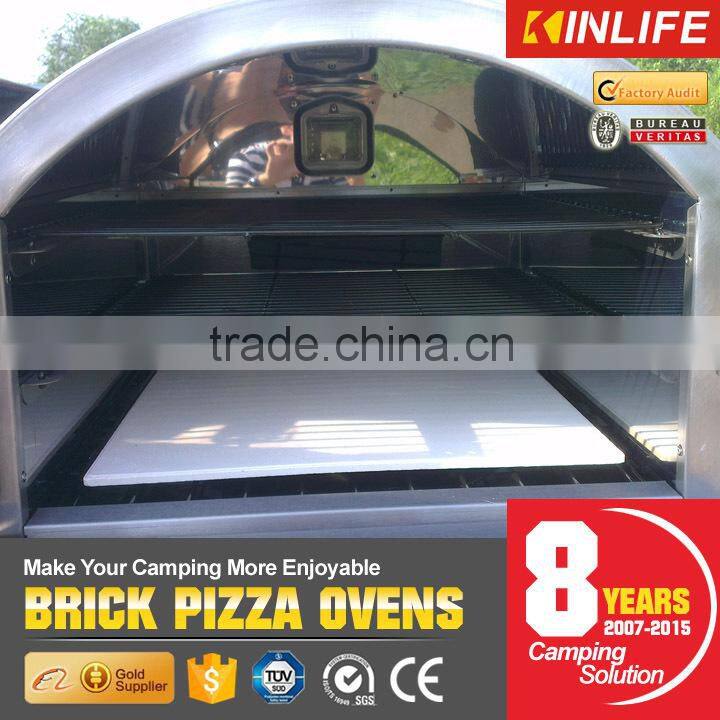 Gas Bakery Oven with Fold Down Side Shelves