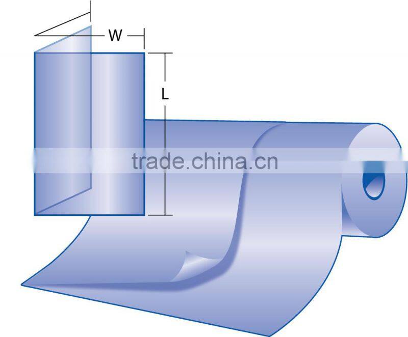 Custom Printed J Sheeting or Lip Poly Sheeting
