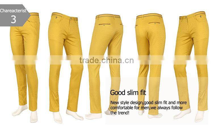 casual mens baggy trousers pants with side pockets
