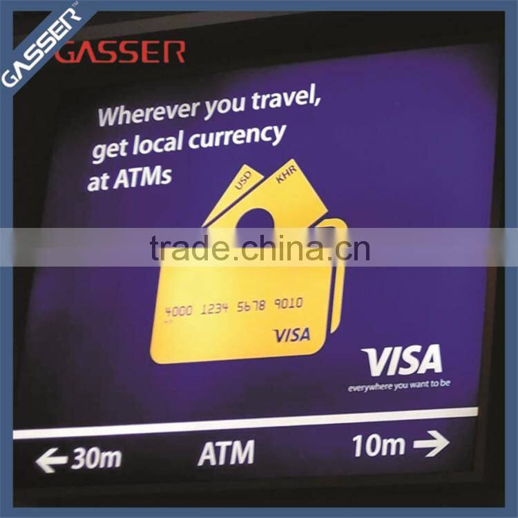 Ultra Thin LED light box for advertising with UV film