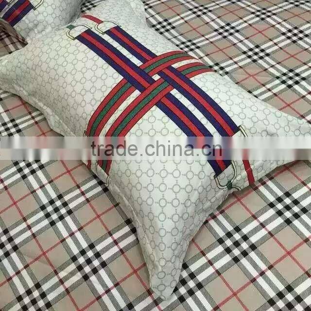 Wholesale Reactive Print Cotton Twill Peach bedding set