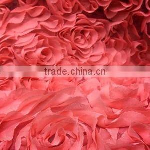 Hot sales flower sequin embroidery fabric for wedding dress