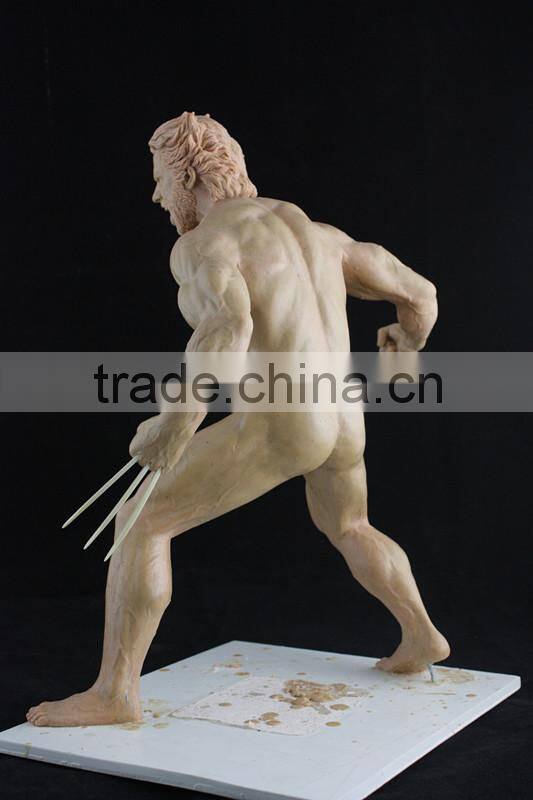 Movie Character Raw Model, Sample Master Sculpture