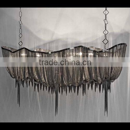 Atlantis Suspension Light - Long Fancy big pendant light for lobby
