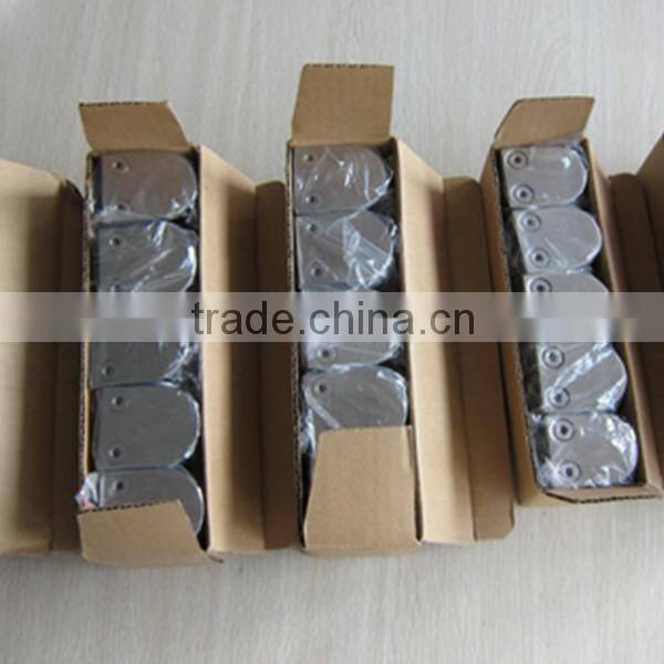 stainless 304/316 Pipe Glass Clamp glass holder for square post