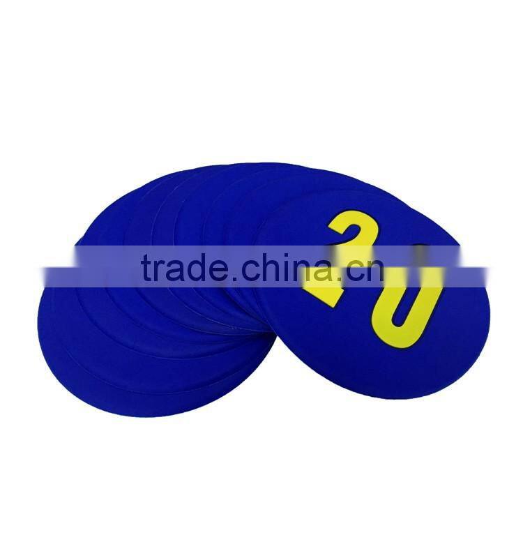 11-20 round small number mark cards