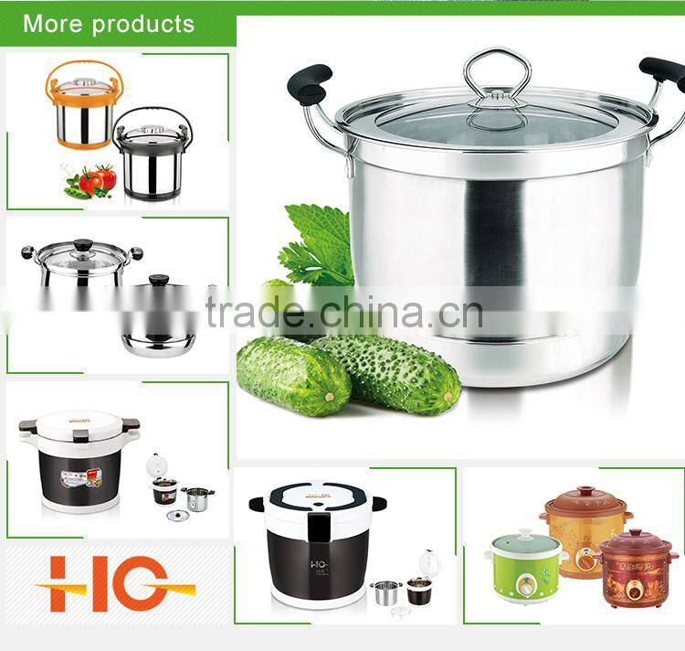 China supplier high quality stainless steel 555 stainless steel stock pot