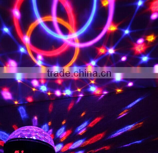 3W 6pcs special effect led lights disco light