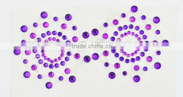 Diamond nipple cover, jewel nipple cover, disposable nipple cover