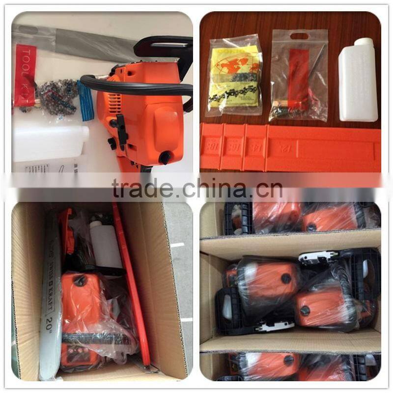 2-stroke gasoline chain saw with alloy BLADE