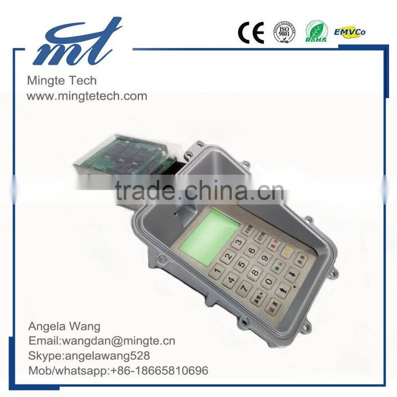 Automatic card lock & eject smart manual insertion IC/RFID card reader writer