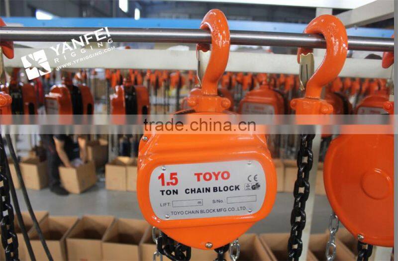 20Ton Manual Chain Hoist With 6 Meters Lifting