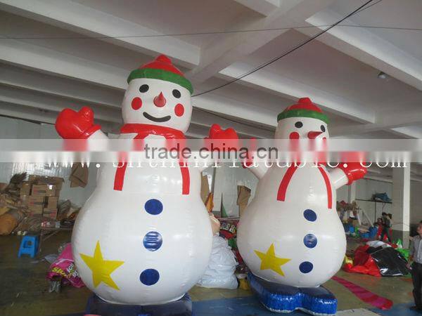 inflatable christmas snowman/large snowman decorations