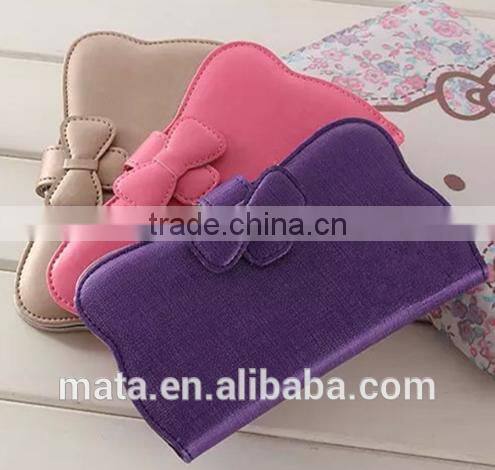 Top Grade Lovely Leather Case With Wallet Style Leather Case For Sony z5