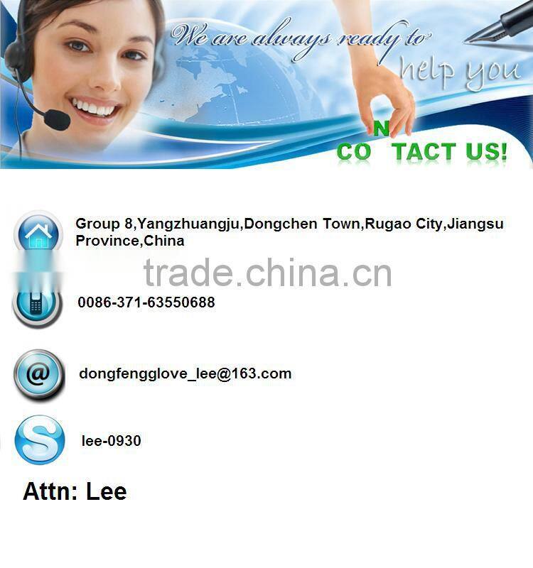 High Performance Polyester Printing Transparent Nitrile Coated Gardening Gloves