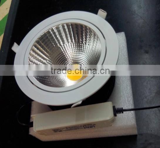 2016 high quality recessed COB led downlight 15W price With CE&Rohs
