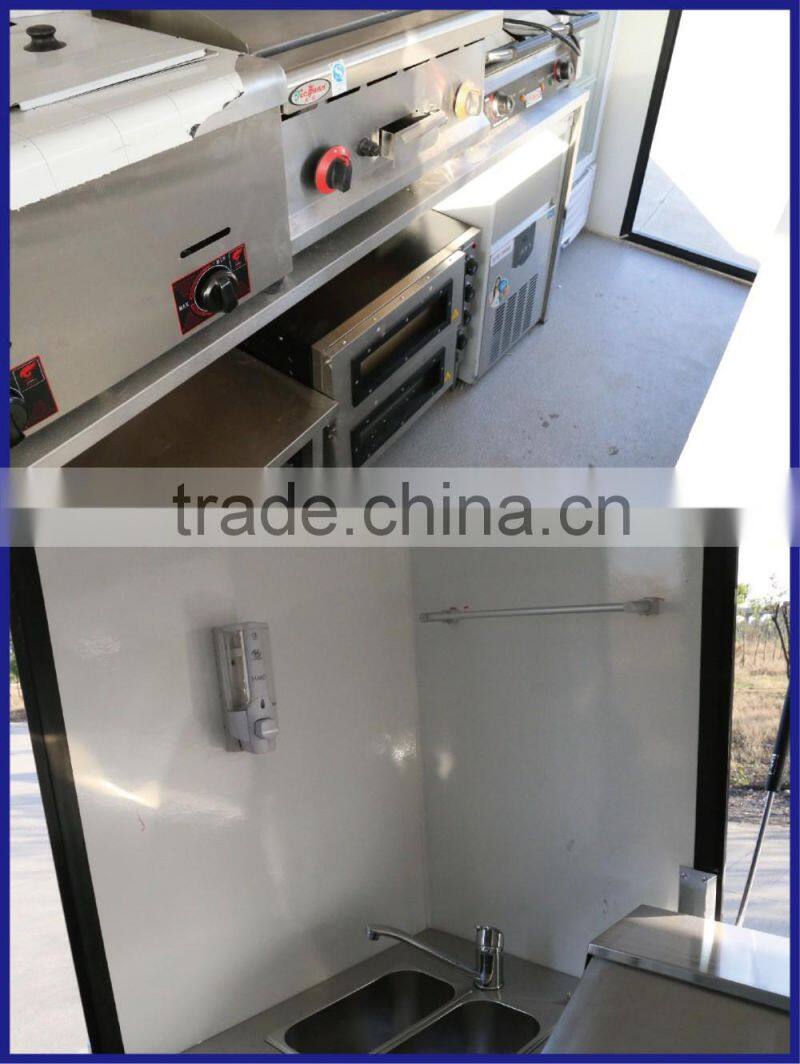 2015 hot sales best quality food cart with logo customzied food cart petrol food cart