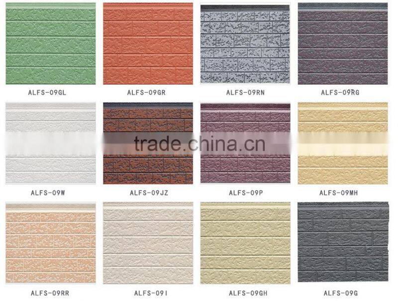 sandwich wall panel for exterior wall