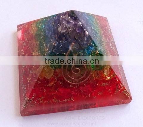Orgone Sanskrit Root Chakra Oval : Orgone Chakra Oval Manufacturer India