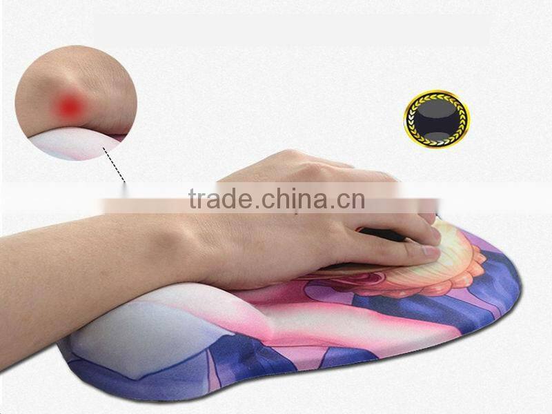 Customized 3D gel breast mouse pad