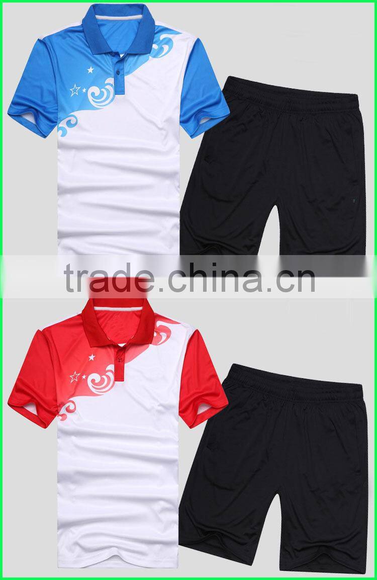 Newest fashionable badminton jersey uniforms sets,wholesale badminton wear wholesale badminton jersey