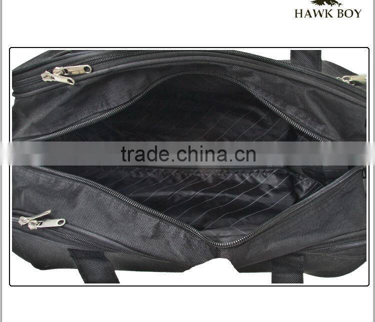2014 convenient polyester folding shopping bag with wheels