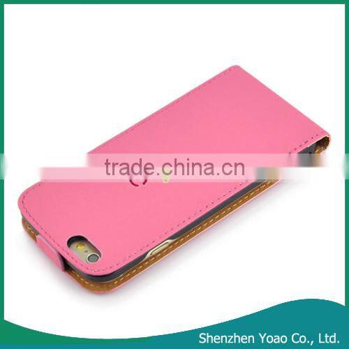 Korean Style Up-down Opening PU Leather Case for iPhone 6,Mobile Phone Case for iPhone 6
