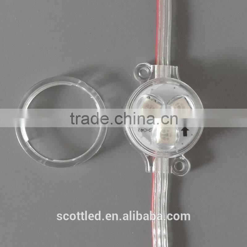 hot selling Outdoor IP67 led dot light ws2801 30mm