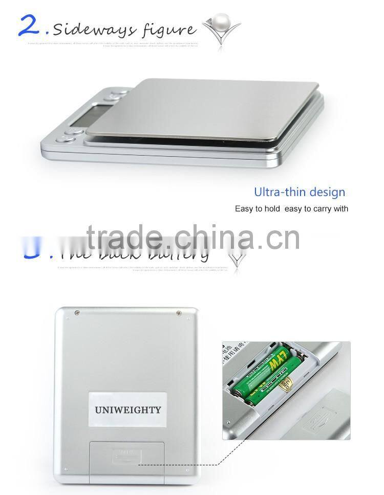 Small Jewelry Pocket Silver And Gold Scale