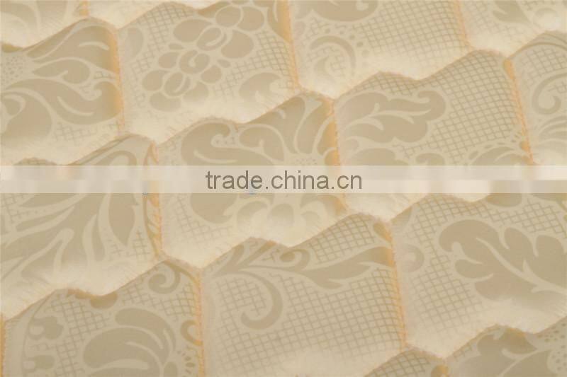 color quietly elegant of tricot printed mattress fabric