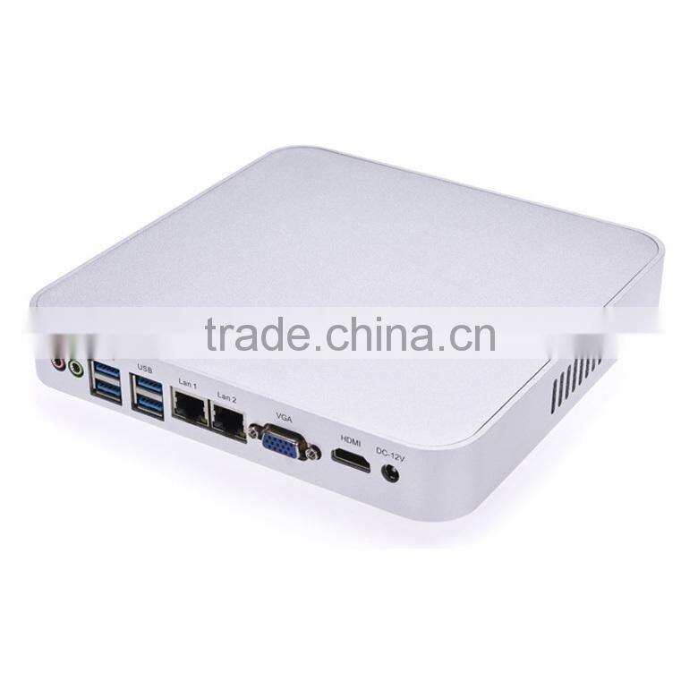 Alibaba China Manufacturer Pins DDR3 low-power low heat, Max. 8G RAM Barebone Fanless Mini Pc
