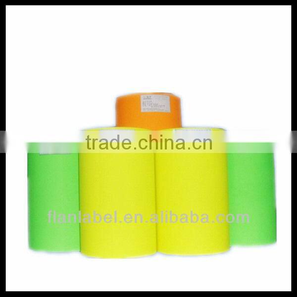 A4 self-adhesive green fluorescent paper