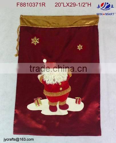 elegant Christmas santa sack