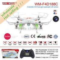 China manufactures drone 2.4Ghz 4ch 6Axis Gyro abs material quadcopter