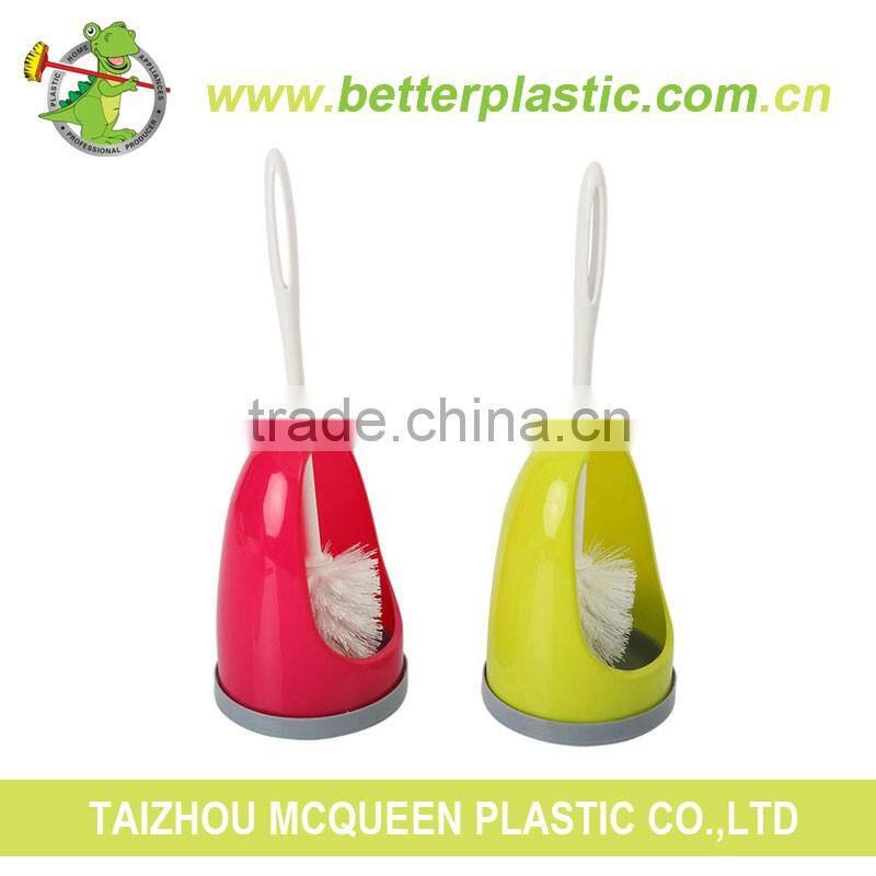 Plastic Bathroom Brush Holder Manual Toilet Brush
