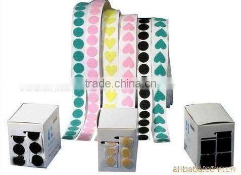 Adhesive hook and loop strips for window screen