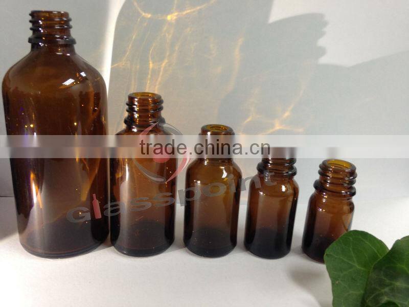 30ml-250ml Amber essence oil bottle