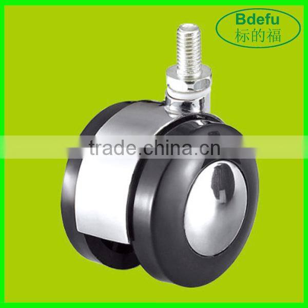 Zinc Alloy Screw Caster Furniture Wheel