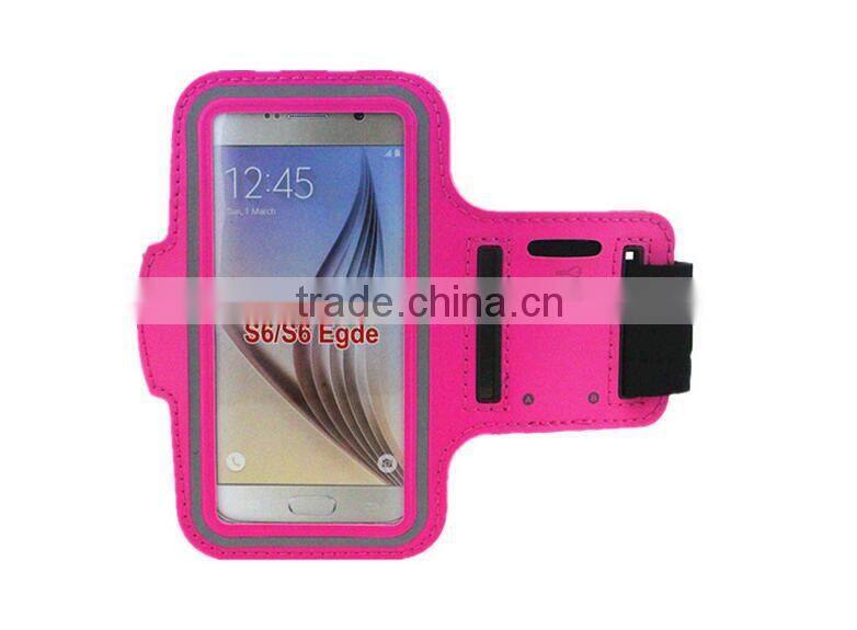 China Gold Supplier Fitness Adjustable Running Gym Armband For iPhone For Samsung