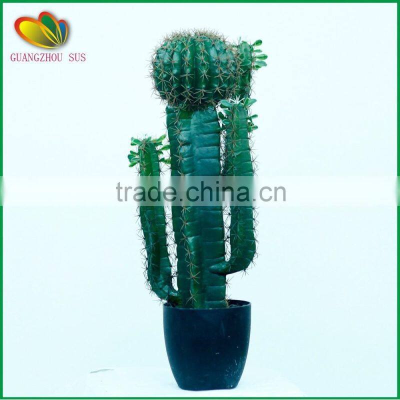 Customized artificial cactus potted home decor plastic cactus potted