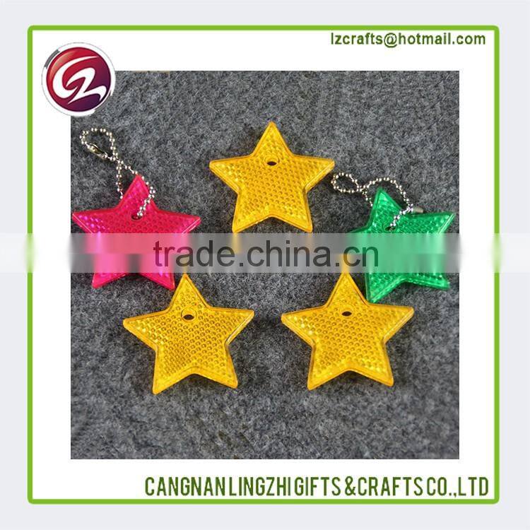 Customized Logo High Quality reflective keychains
