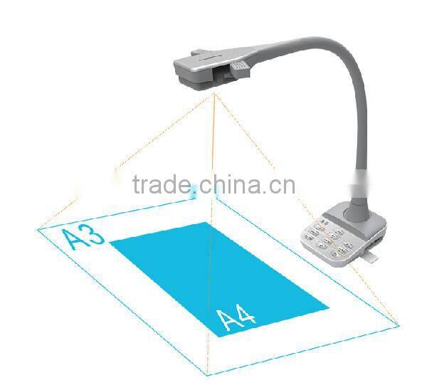 A3 size visual presenter with HDMI,VGA USB interface document scanner