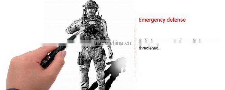 Portable Aviation Aluminum high strength steel Anti-skid combat pen for Self Defense writing and car escape device