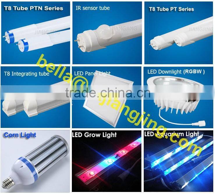 Smd2835 18w 100-277v led t8-Rotatable 2ft T8 led tube